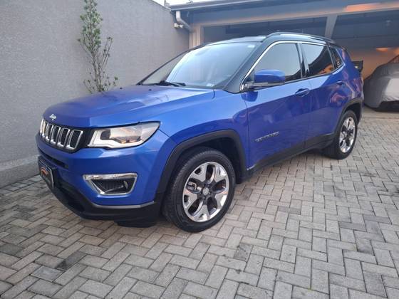 JEEP COMPASS 2.0 16V FLEX LIMITED AUTOMÁTICO JEEP COMPASS 2.0 16V FLEX LIMITED AUTOMÁTICO